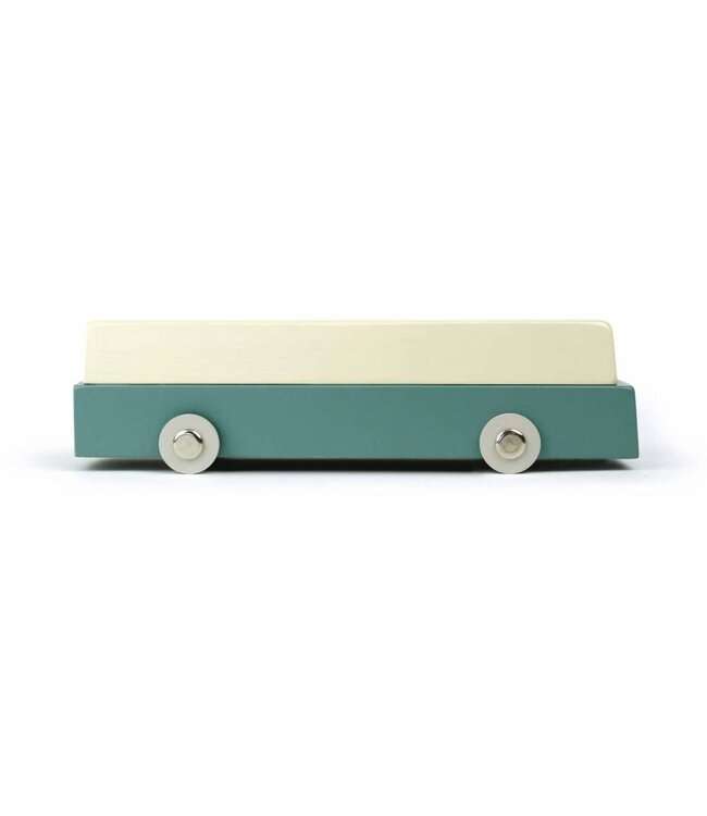 Charming Duotone Wooden Bus