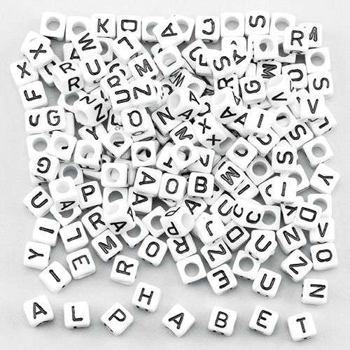 Personalized Letter Beads