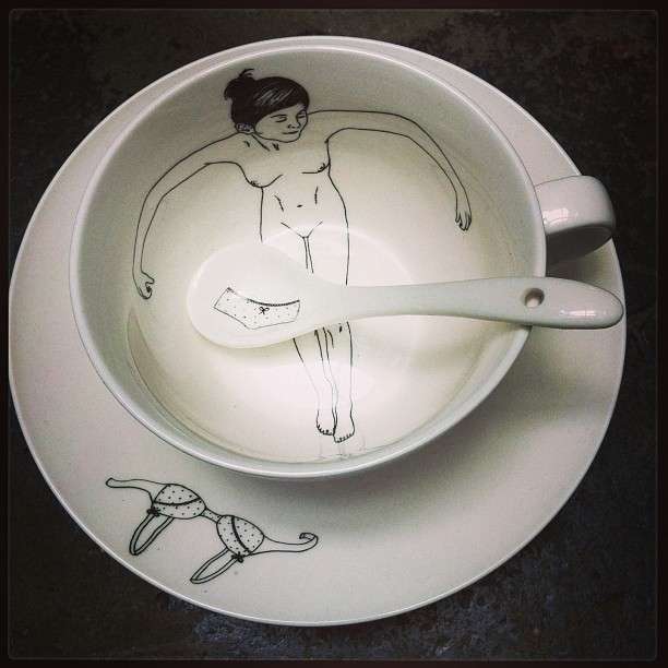Handcrafted Bathing Teaset