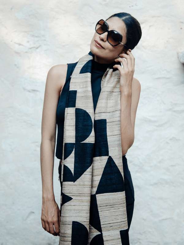 Sustainable Sari-Inspired Scarf
