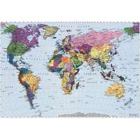 Dream of Adventure with World Map Wallpaper