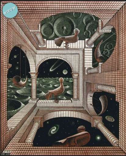 Escher puzzle for creative minds
